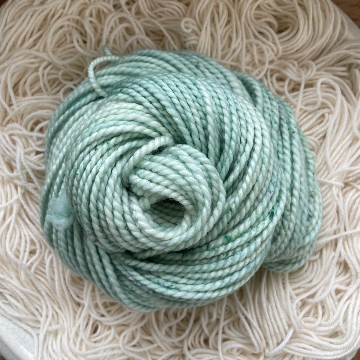 Sea Foam, Dyed to Order