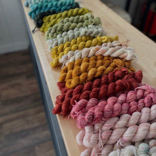 Plush Single Mini Skeins, Featured Collection