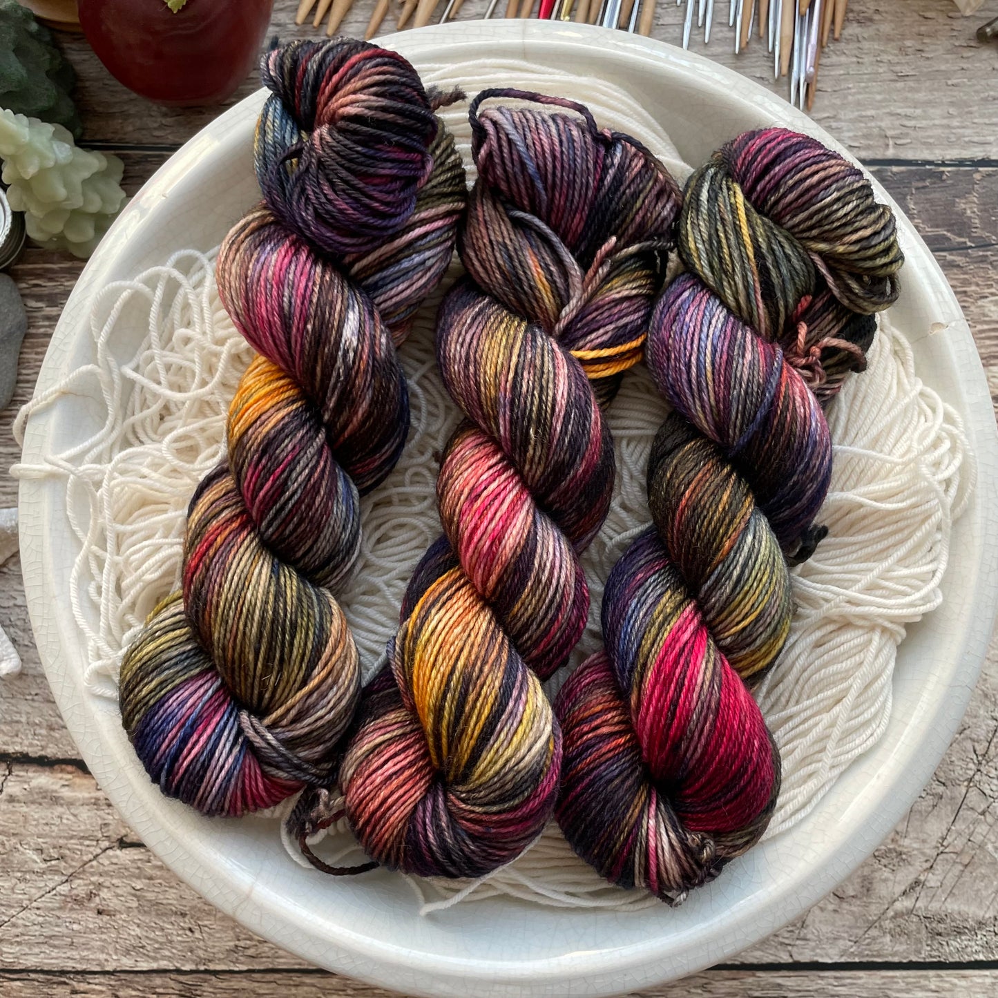 Spontaneous Sock Yarn, DK Weight, Limited Edition