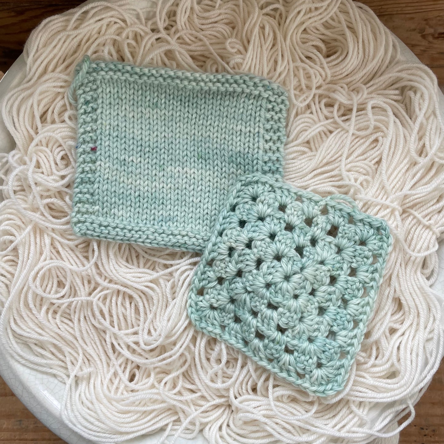 Sea Foam, Dyed to Order