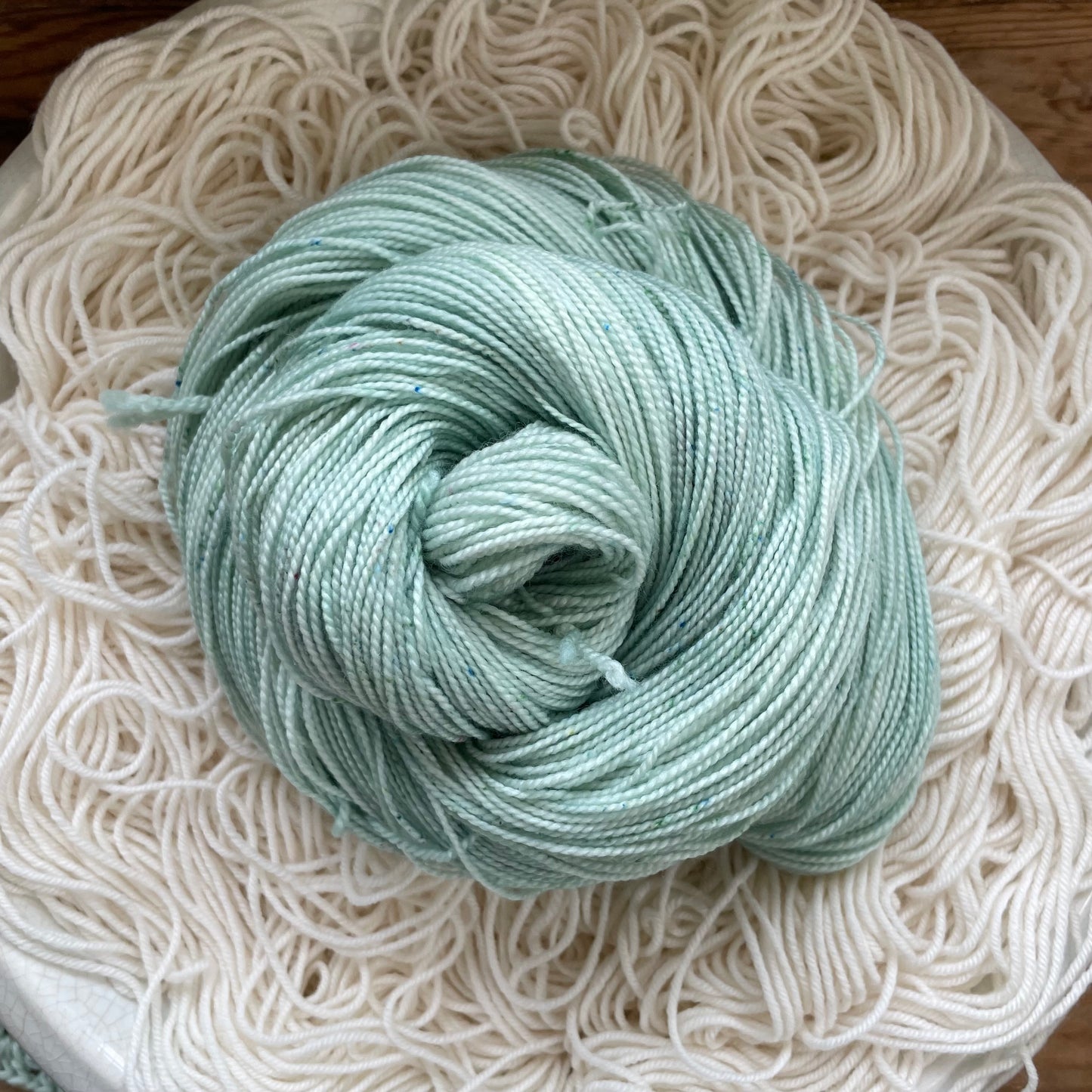 Sea Foam, Dyed to Order